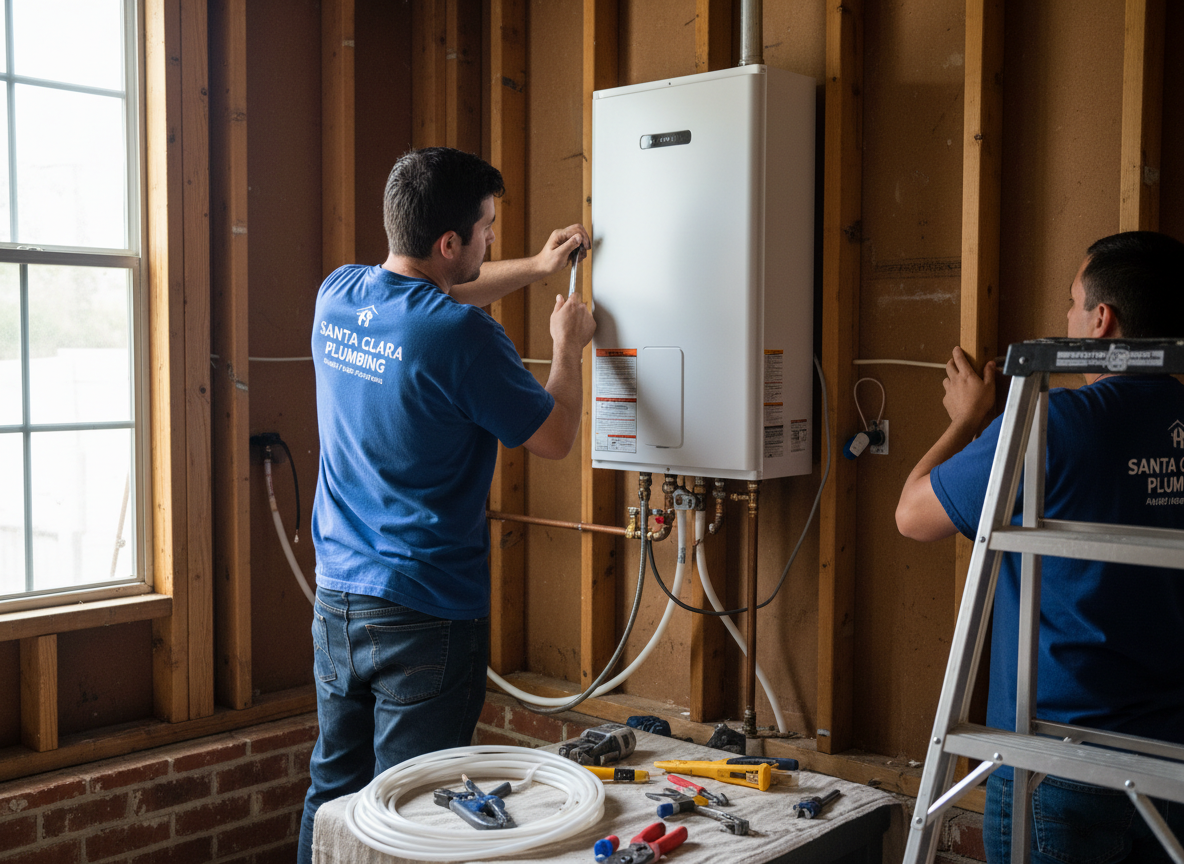 Tankless Water Heater Installation in Santa Clara